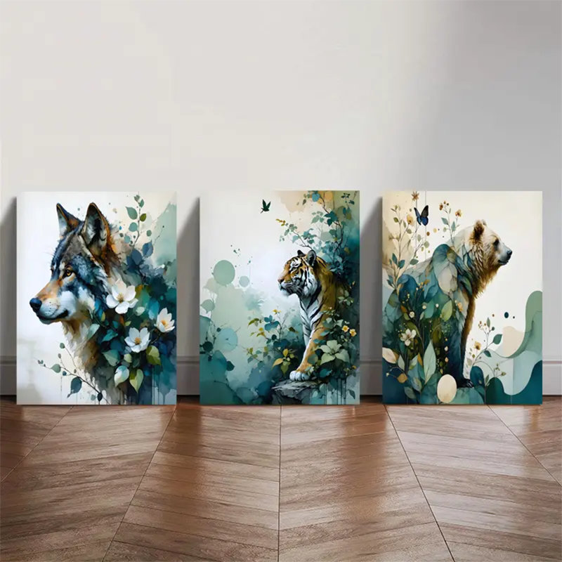 3 Piece Wrapped Canvas Print