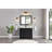 42" Solid Wood Bathroom Vanity with 1" Engineered Marble Top, Single Sink-378300901