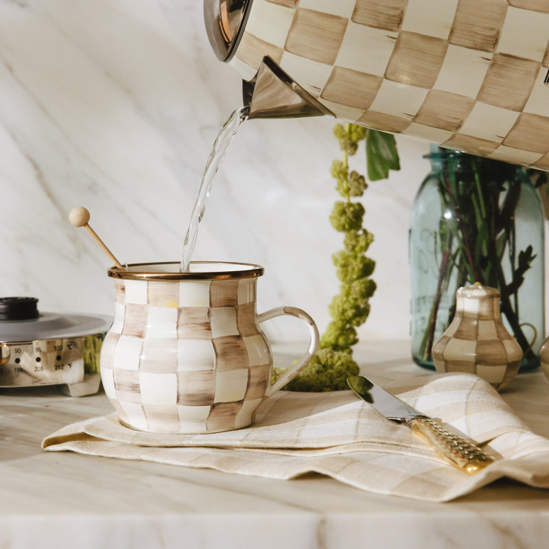Check Electric Kettle, Mocha