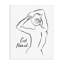 Get Get Nude Nude Silhouette, conception de lettres et de lignes-1724919074
