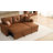 Upholstery Sleeper Sofa With Reversible Chaise,Brown Convertible Sofa Bed-1381715748