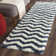 Tapis ivoire / bleu Amhold