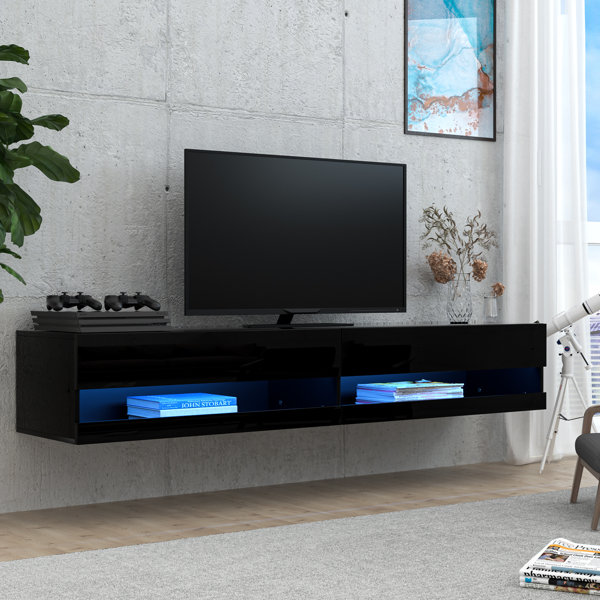 Orren Ellis Zaynah 70.87'' Media Console & Reviews | Wayfair