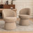Allis Boucle Swivel Barrel Dining Chair-1033634766