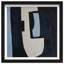 Contours of Silence II Shadowbox Abstract Print by Oliver Gal, Black Frame, 12 x 12-1266018979-1266018978