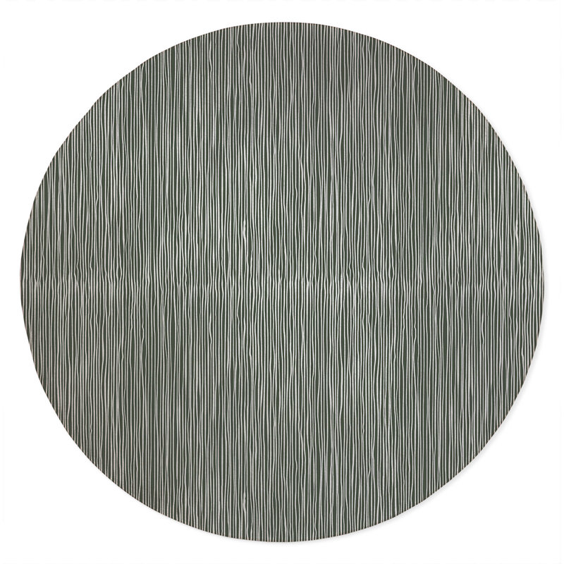 Tess Non-Slip Outdoor Rug, Round 5'