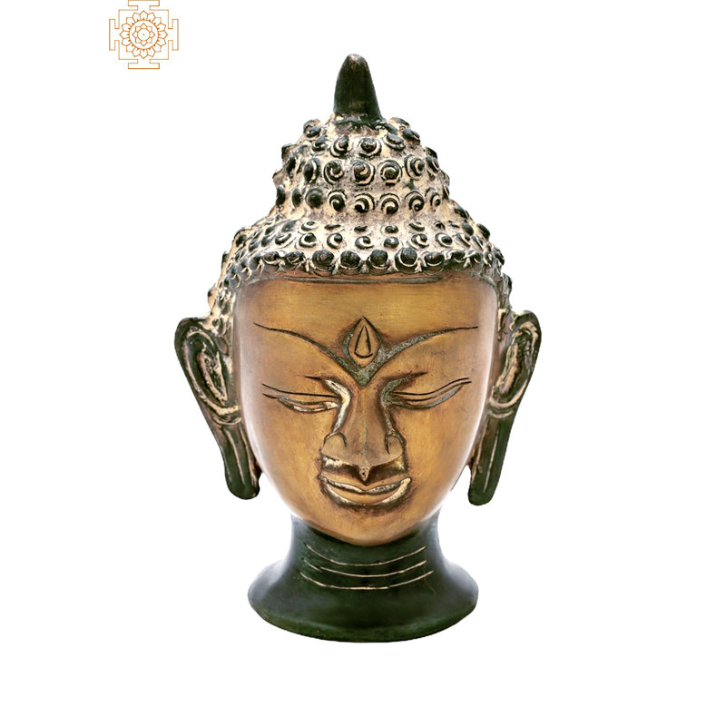 Buste de Bouddha tibétain bouddhiste
