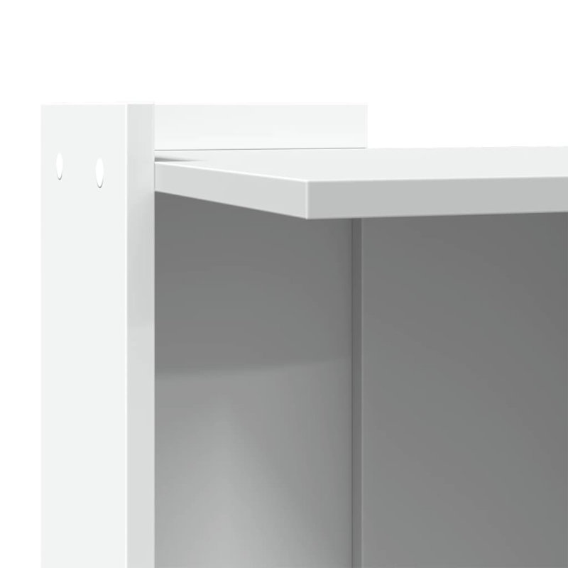 Engineered Wood Litter Box Enclosure, 51cm H x 53cm W x 53cm D, White