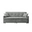 Canapé-lit moderne convertible de 83,47 pouces en tissu 3 1, pour salon, appartement, bureau