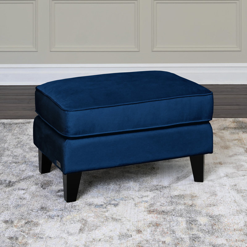 Repose-pieds Asriel, Polyester bleu marine