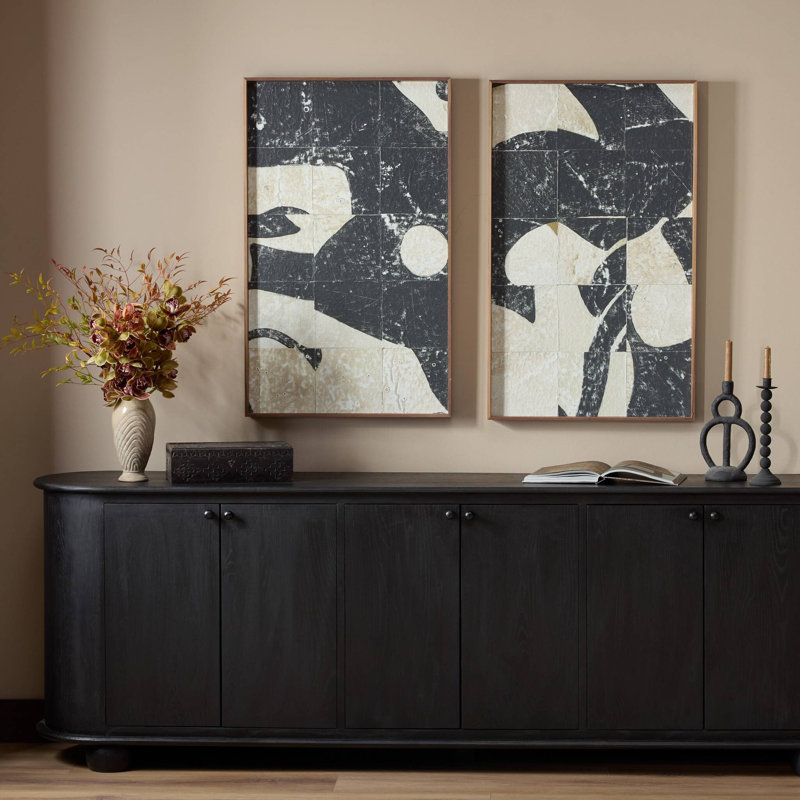 Fragment Diptych Set by Douglas Galloway, 22" H x 11" W x 2" D
