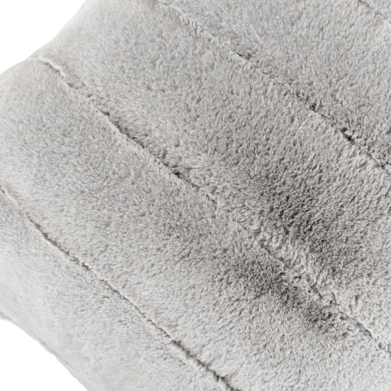 Empress Square Cushion, 45cm H x 45cm W, Light Grey
