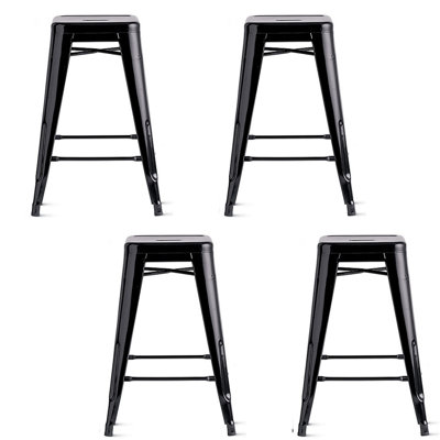 Shanitaortia Counter Stool with Metal Frame