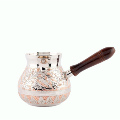 World Menagerie Coolidge Brass Coffee Warmer