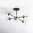 Blevins Glass Semi Flush Mount-194673020-169293195