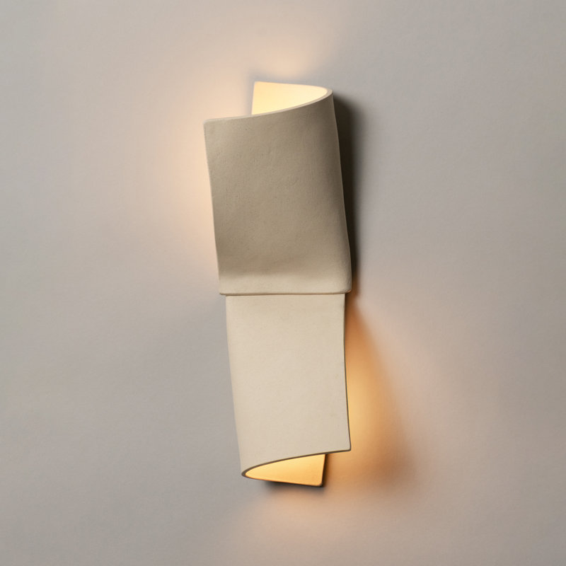 DOUBLE SHAI SCONCE, Bone