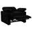 Collins Upholstered Power Recliner Chair Black-128870358