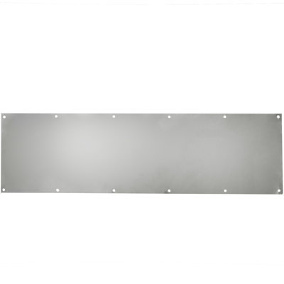 Kick Plates With Screws, 10" X 34", By Stone Harbour Hardware