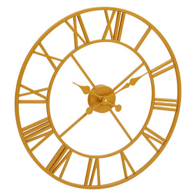 Amberboi Metal Wall Clock