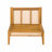 Set Of 2 Outdoor Patio Armless Single Chair