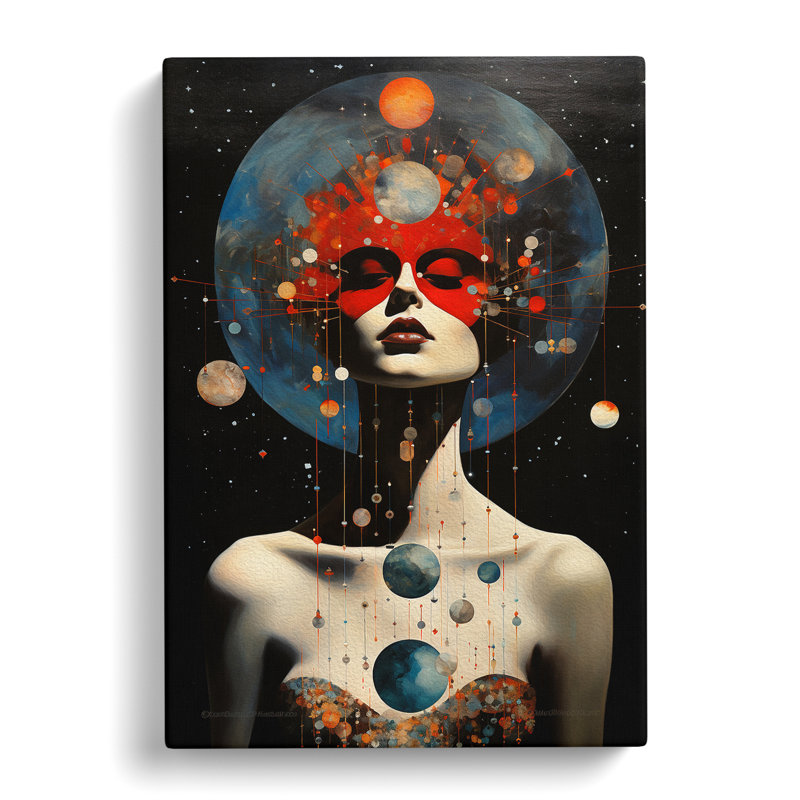 Universe Dadaism No.2 - No Frame Print, 76cm H x 50cm W x 3cm D