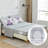 7 Piece Floral Comforter Set Soft Microfiber Bedding Set with Sheets for All Seasons-122608039-122608045