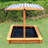 Sunside Sails Winslow 46.5'' x 46.5'' Solid Wood Sandbox