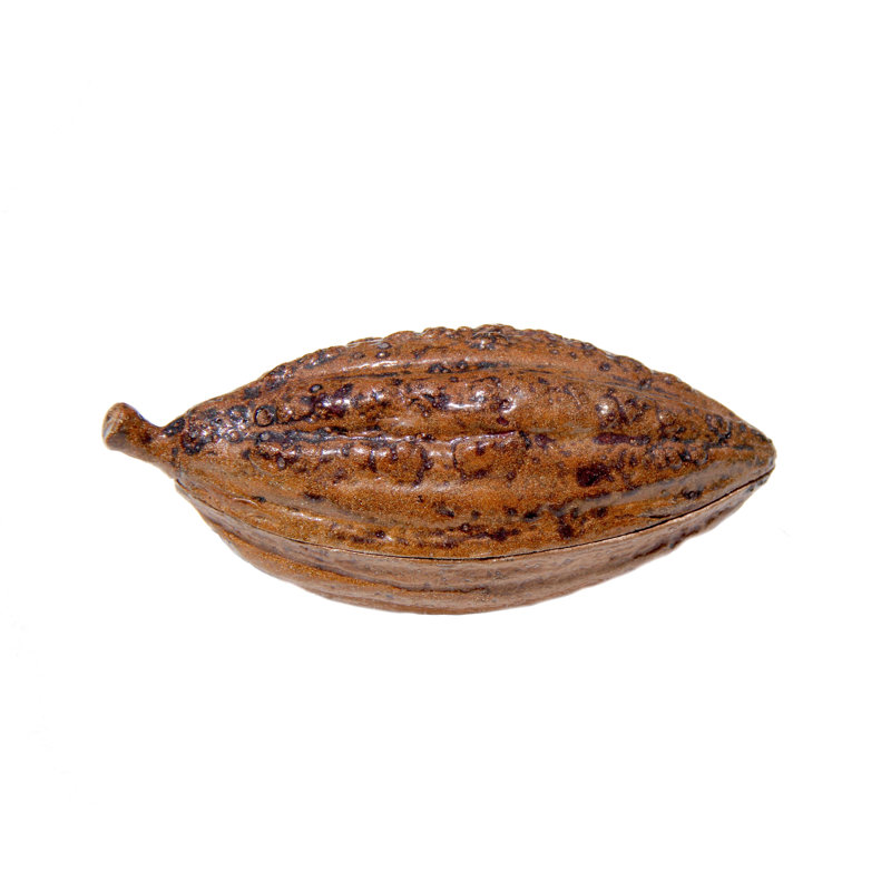 Bougie fantaisie Cacao Cabosse Bird of Paradise, Brun