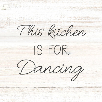 Dancing Kitchen 5 - Wrapped Canvas Print