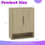 Armoire à chaussures moderne en bois avec tablettes réglables pour le vestibule-1542653611