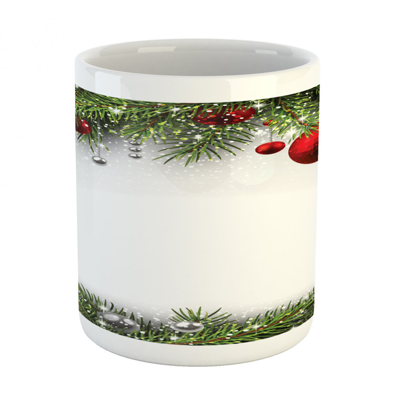 Grande tasse à café boule de pin