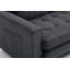 Canapé-lit futon convertible 3 fois, causeuse peu encombrante avec lit escamotable, tissu en velours de lin-631180870