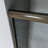 56''-60'' W x 72'' H Door Semi-Frameless Shower Door with Two Handles and Clear Glass-98901879