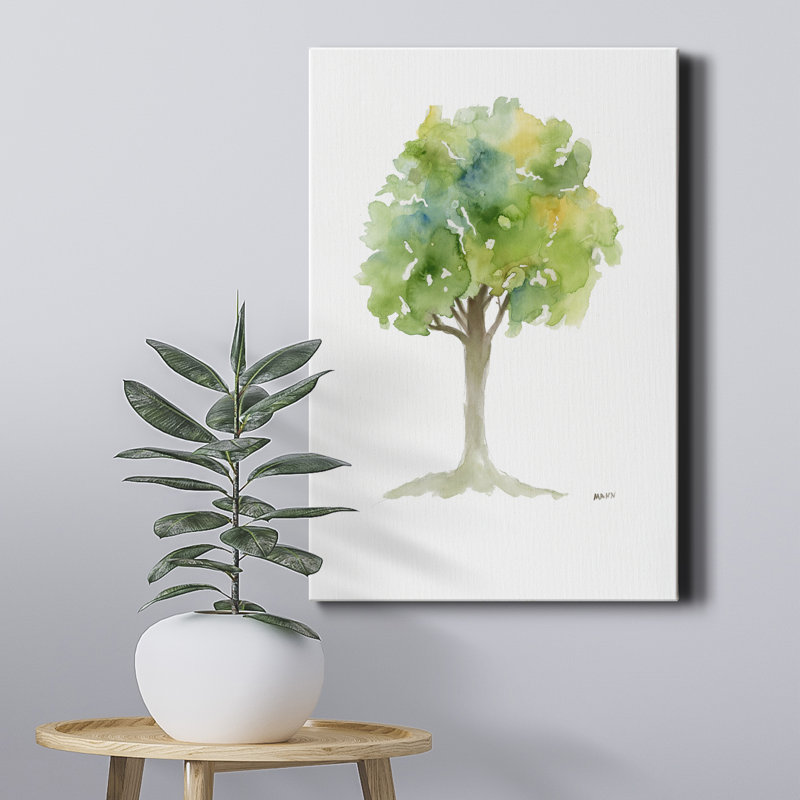 L’arbre III - Impression sur papier encadré, H 12 po x l 8 po x P 1 po, Toile