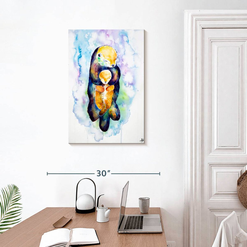 Brampt Dream On Otters, 30" H x 20" W