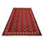 Tapis oriental antique rouge tribal 4 x 6 pi 5 po