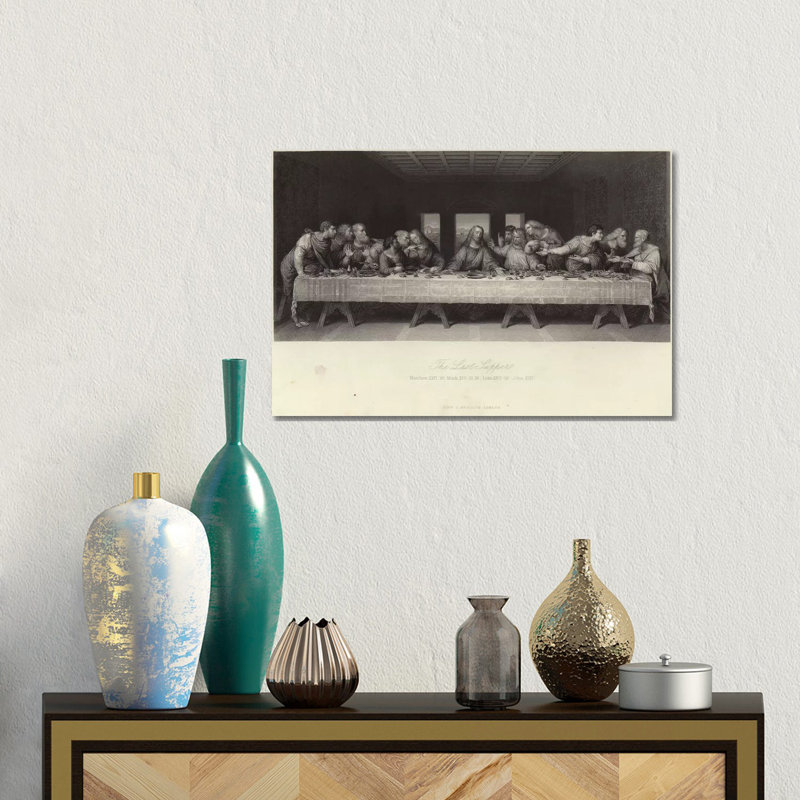 The Last Supper - Gallery-Wrapped Canvas Giclée, 12" H x 18" W