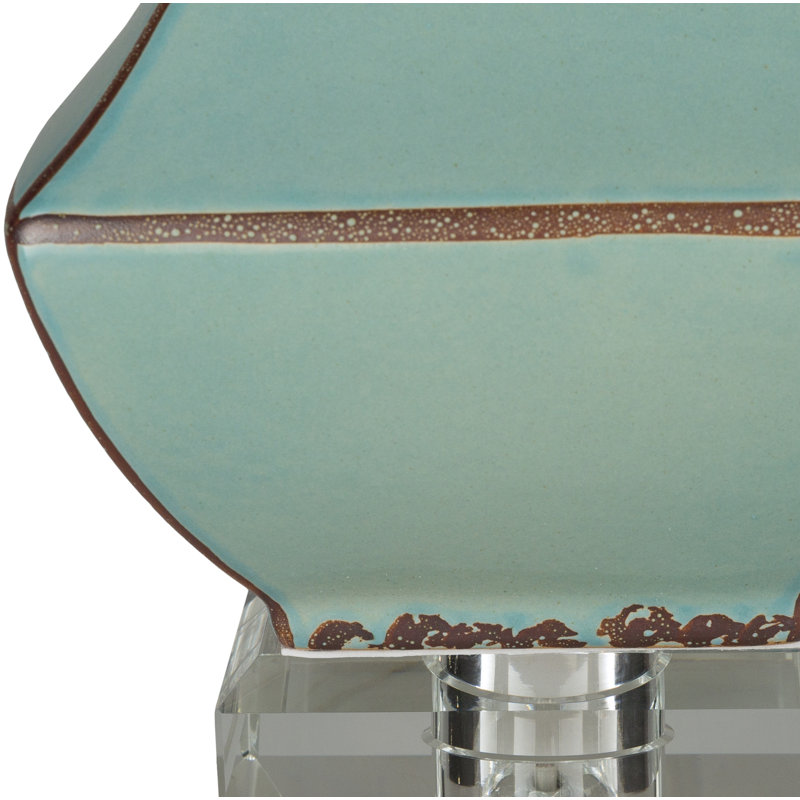 Lampe de table H 31 po Sterling, Turquoise