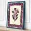 Framed Purple Bloom Botanical - Wrapped Canvas-1412706039-1412706042