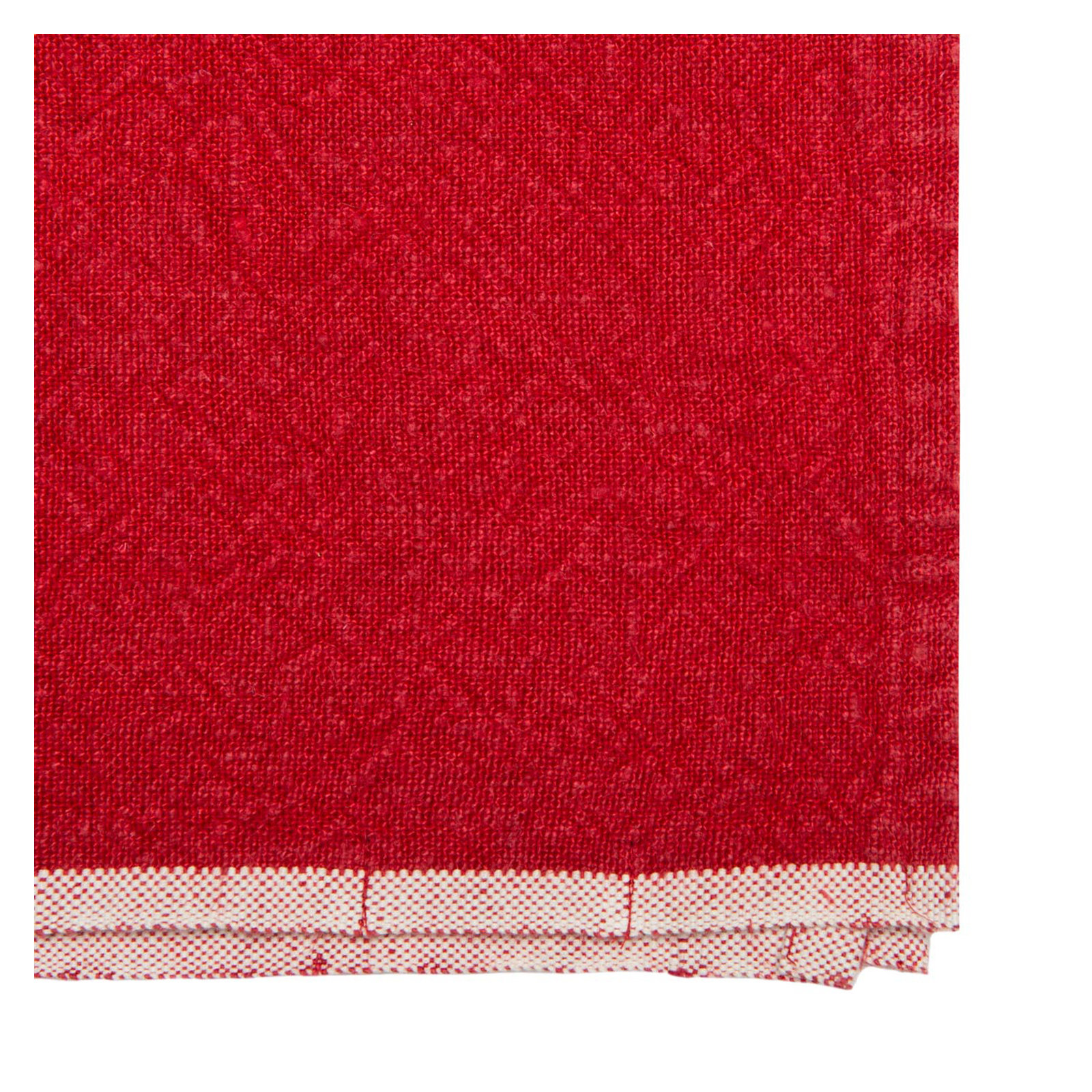 Soren Dish Cloth Kitchen Towel, Red