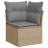  Garden Sofa Set Beige, Light Grey