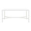 Keely Glass Top Coffee Table-731165090