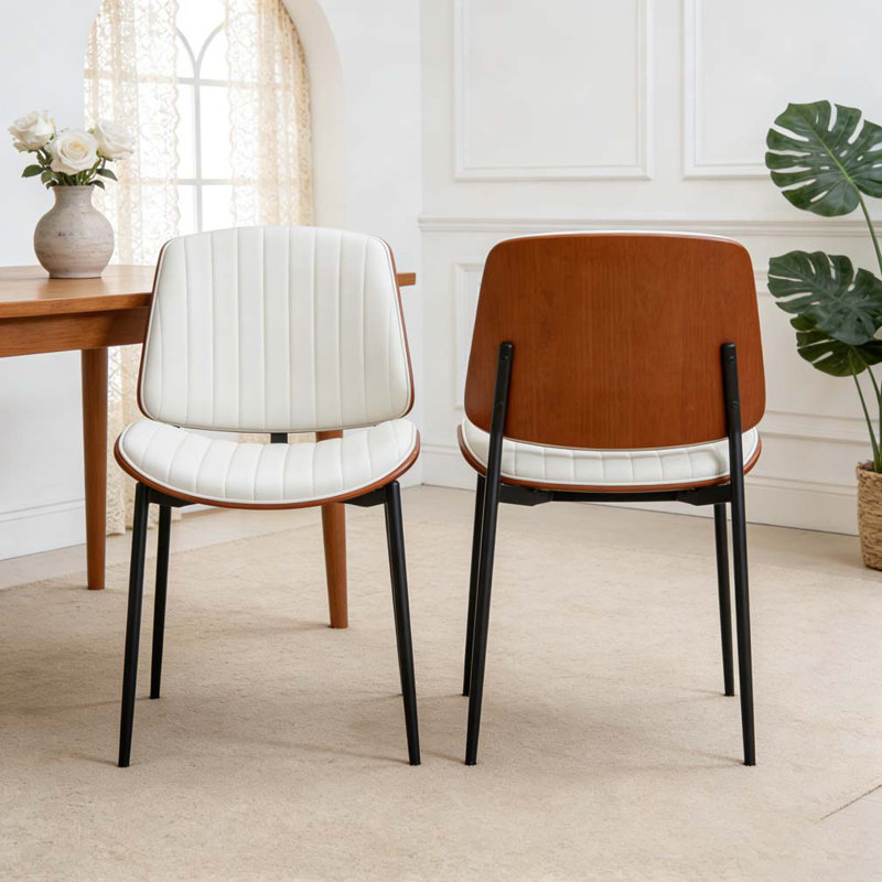 Dining Chairs Set, White