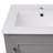 20" Bathroom Vanity Shelf Unit - Ceramic Basin, Space Optimization Cabinet, Basin & Stylish Design-1508693298