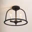 Plafonnier noir 3 lumières Divina Aleena-1228920540