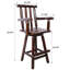 Tabouret de bar rustique en bois de sapin (sans la table)-604739229