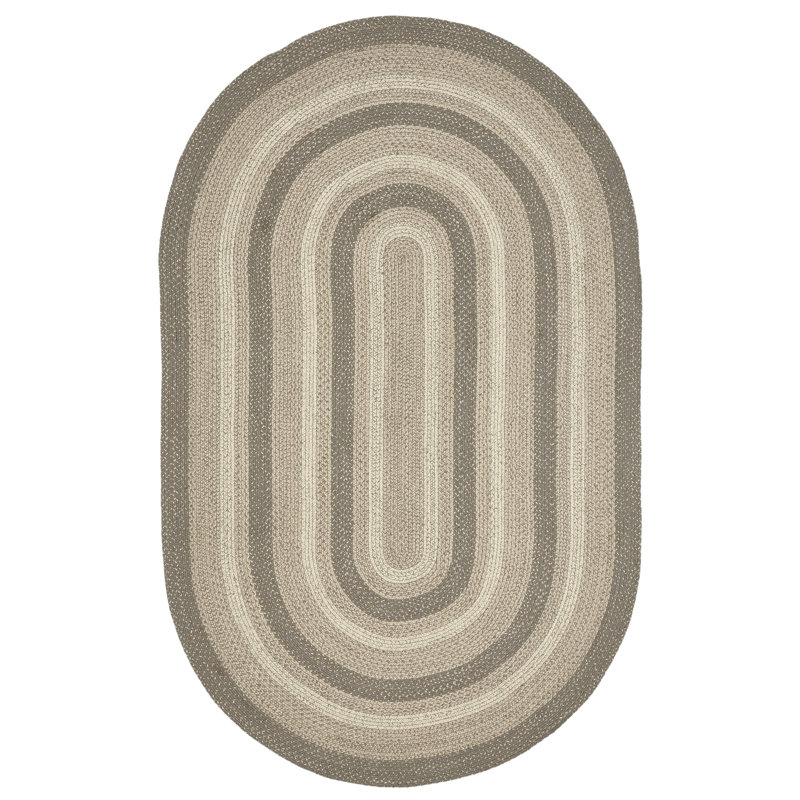 Amadus Geometric Indoor Rug, Oval 5' x 8'
