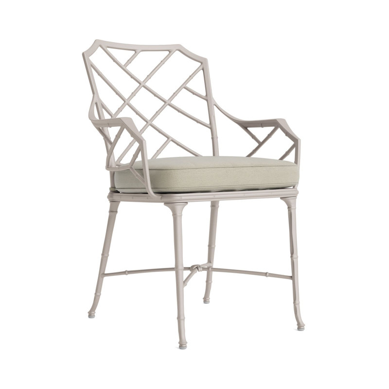 Calcutta Outdoor Dining Chair, Fusion Charcoal, Dove Smooth