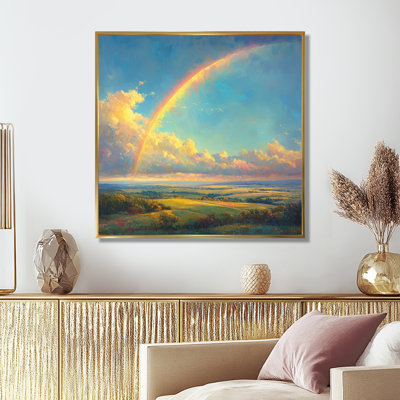 Aulea Rainbow After The Rain II - Rainbow Wall Art