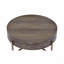 Table basse à tambour avec 1 tiroir